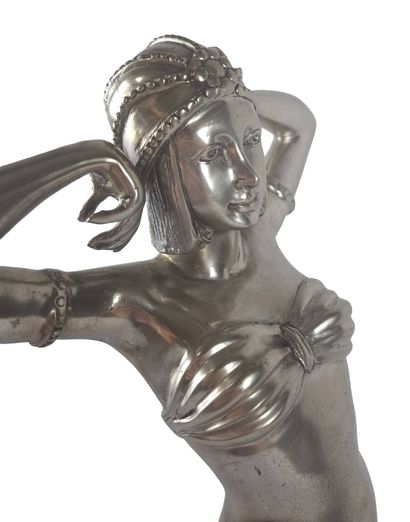 Stylized Woman
A silver-plated bronze cast...