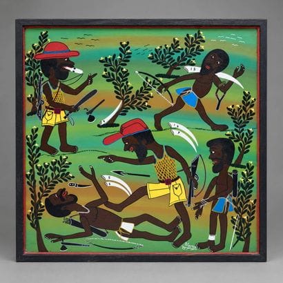 Martin PETER (1959–2005)
The Poachers
Oil...