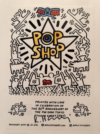 Keith HARING (1958-1990), d’après
« Pop Shop...