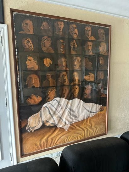Juan MARTINEZ (1942)
Composition of Faces
Oil...