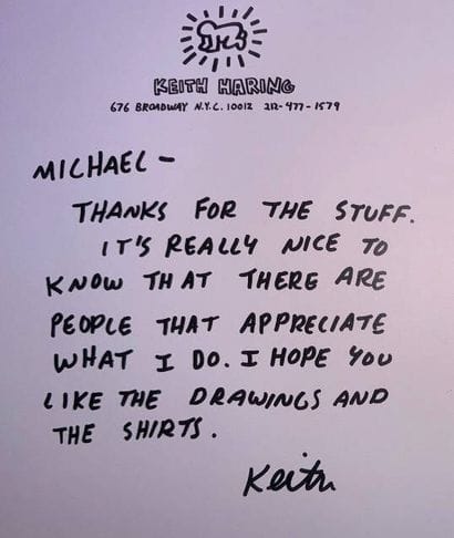 Keith HARING (1958–1990), after
Drawing in...