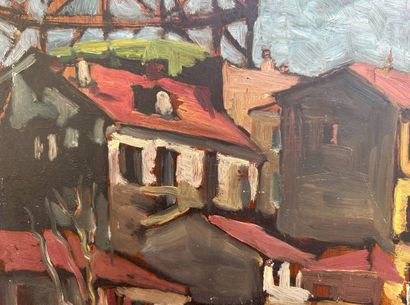 Victor HASCH (1945–2012)
View of Buildings...