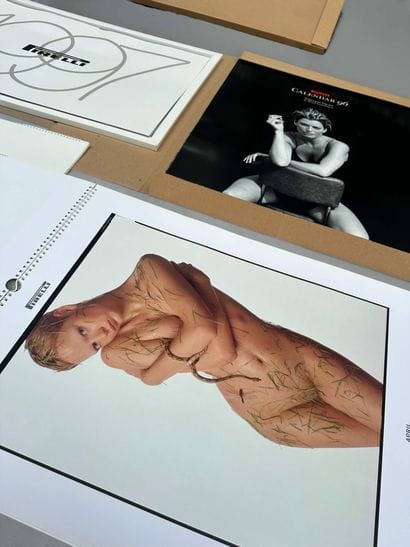 PIRELLI 
Set of 4 calendars from 1994, 1995,...