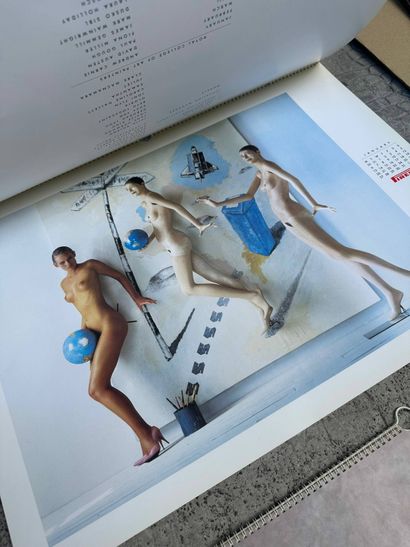 PIRELLI 
Set of 4 calendars from 1986, 1987,...