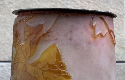 GALLE
Berluze vase made of acid-etched multilayered...