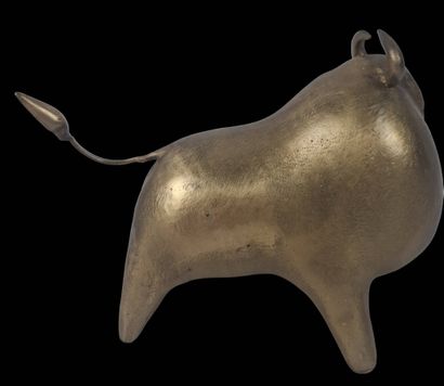 RUCHOS (XXe-XXIe siècle)
Le Taureau-boule
Bronze...