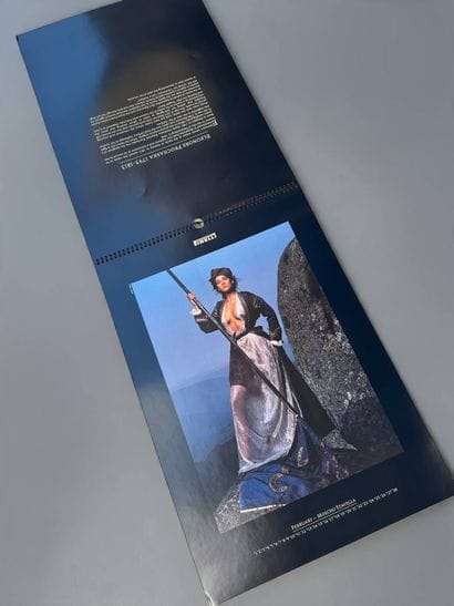 PIRELLI 
Set of 4 calendars from 1990, 1991,...