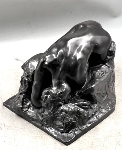 Auguste RODIN (1840-1917), d’après
La Danaïde
Bronze...