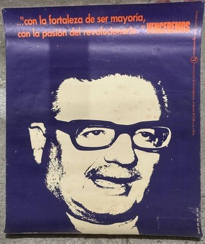 Set of 12 propaganda posters from Chile,...