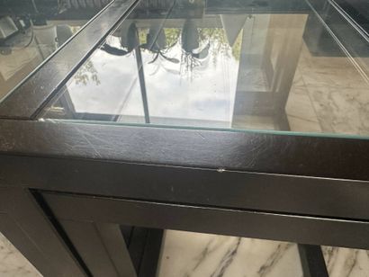Set of nesting coffee tables that fit inside...