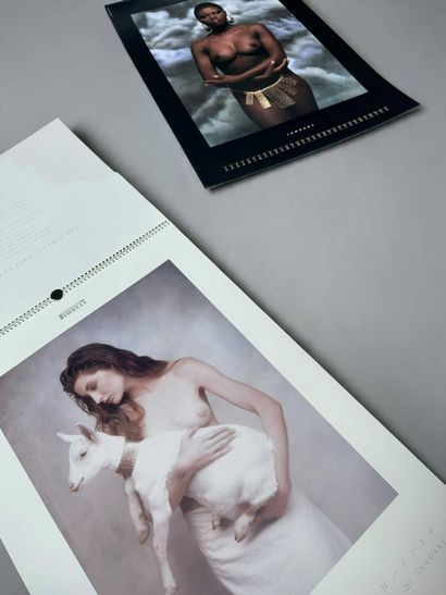 PIRELLI 
Set of 4 calendars from 1986, 1987,...