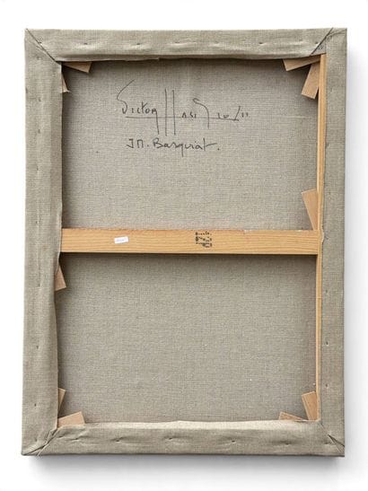 Victor HASCH (1945–2012) 
JM Basquiat
Mixed...