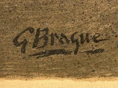 Georges BRAQUE (1882-1963), d'après
L'oiseau...