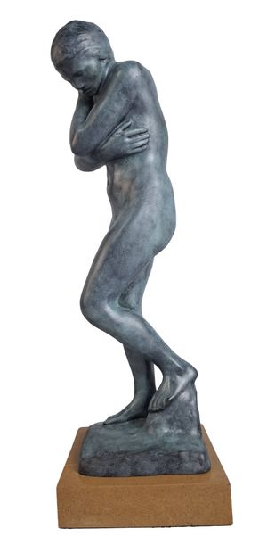 Auguste RODIN (1840–1917), after
Eve
Bronze...