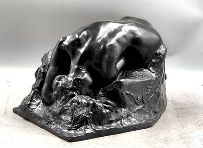 Auguste RODIN (1840-1917), d’après
La Danaïde
Bronze...