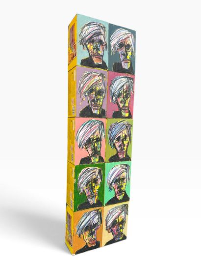 Victor HASCH (1945–2012)
Warhol
Acrylic on...