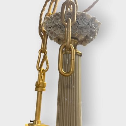 THE PORCELAIN
Two-tiered chandelier with...