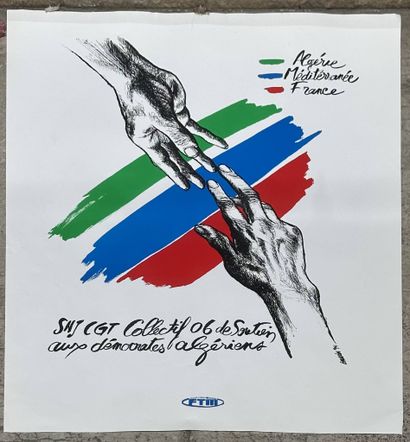 Set of 12 propaganda posters from Chile,...