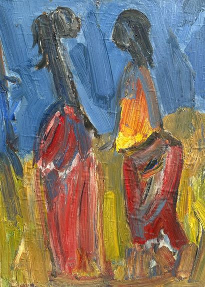 Richard MANDIN (1909-2002)
Deux femmes en...
