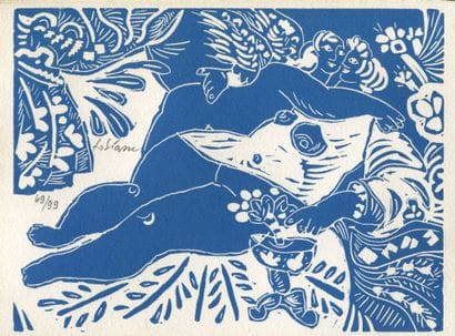 Théo TOBIASSE (1927-2012)
L'Amour.
Gravure...