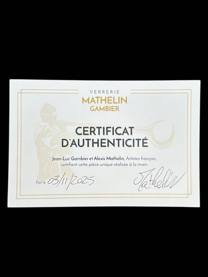 Alexis MATHELIN (1982)
Bouteille en verre...