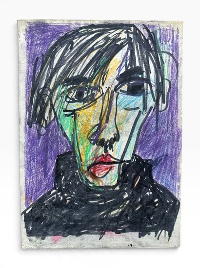 Victor HASCH (1945–2012) 
Portrait
Mixed...