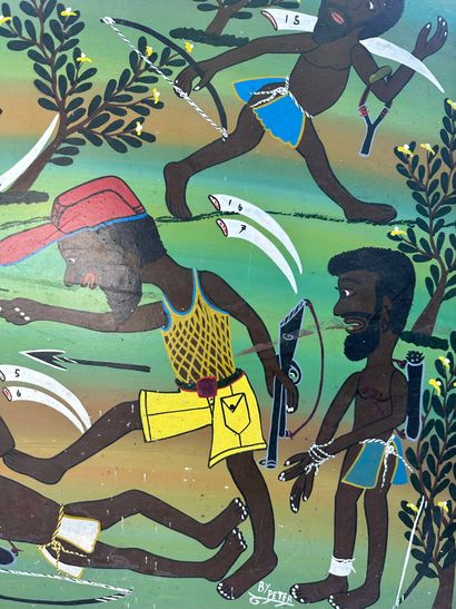 Martin PETER (1959–2005)
The Poachers
Oil...