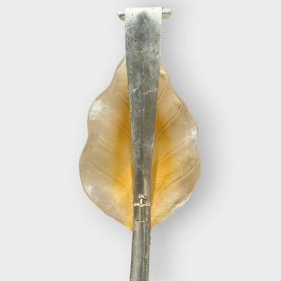 BRG (Italy)
Floor lamp with orange Murano...