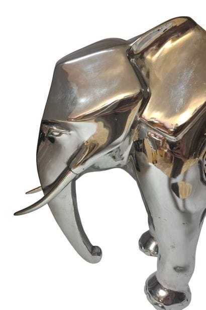Pierre FINCK (20th–21st century)
Elephant
Chrome-plated...