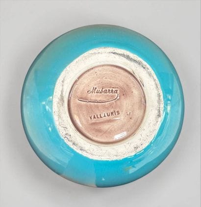 MUSARRA XXe Siècle
Vase ovoïde 
Céramique...
