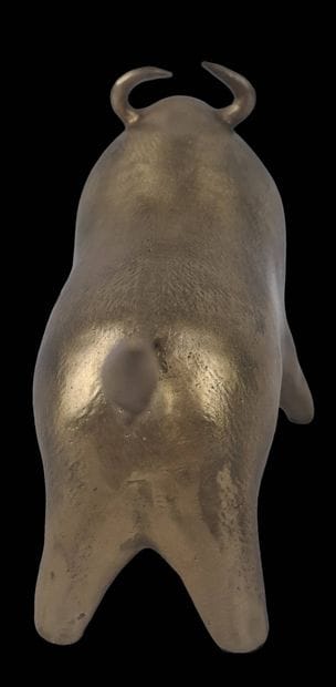RUCHOS (XXe-XXIe siècle)
Le Taureau-boule
Bronze...