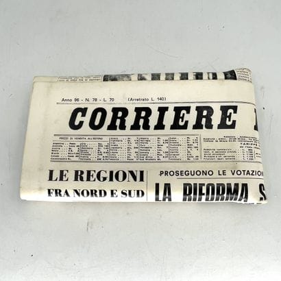 Italian artisanal work from the 1960s
Box...