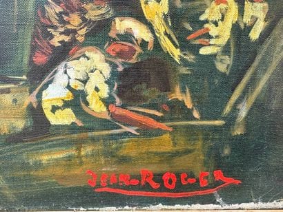 Jean ROGER (1924–2015) 
Delicatessen
Oil...