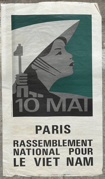 Set of 12 propaganda posters from Chile,...