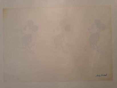 Andy WARHOL (1928–1987), after
“Mickey Mouse”
Full-color...