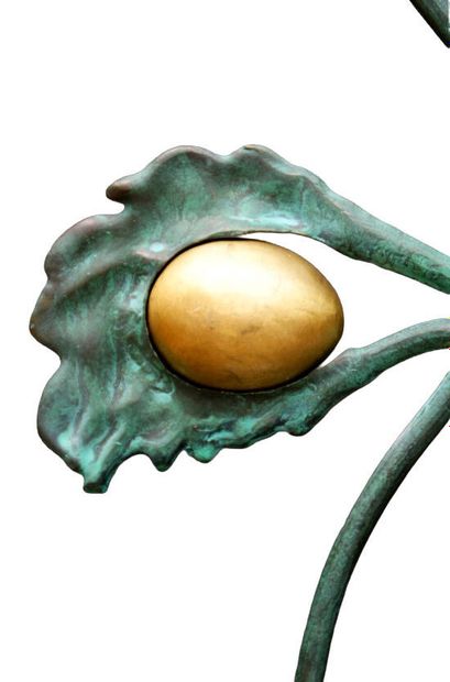 RUCHOS (XXe-XXIe siècle)
L’Œuf d’or
Sculpture...