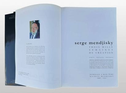Serge MENDJISKY Paris - NYC 
Text by Démosthène...