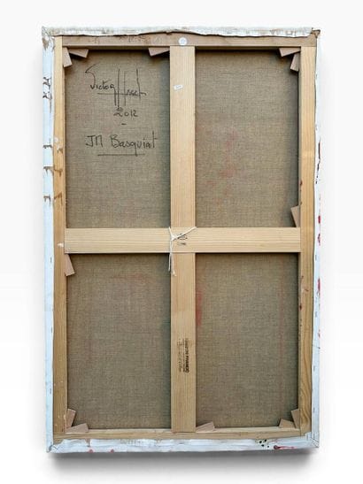 Victor HASCH (1945–2012) 
JM Basquiat – 2012
Mixed...