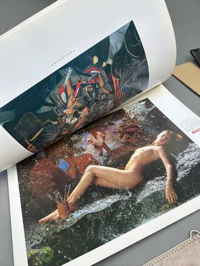 PIRELLI 
Set of 4 calendars from 1986, 1987,...