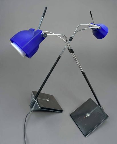 PRANDINA
Paire de lampes télescopiques à...