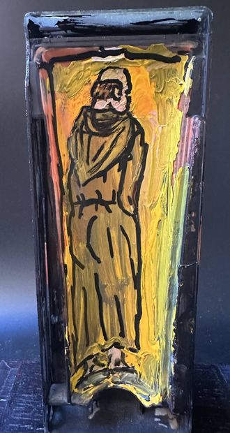 Robert COMBAS (né en 1957)
UN SAINT ET UN...
