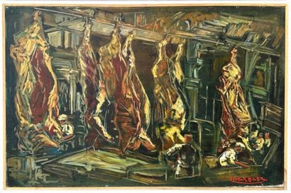 Jean ROGER (1924–2015) 
Delicatessen
Oil...