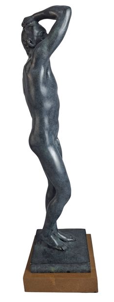 Auguste RODIN (1840–1917), after
Adam
Bronze...