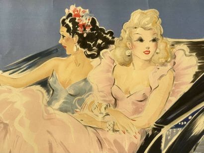 Louis ICART, after
Monte Carlo
Color lithograph...