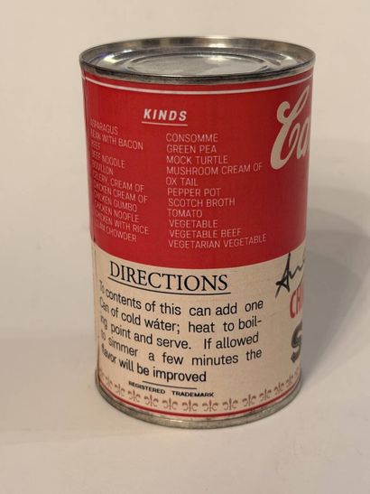 Andy WARHOL (1928-1987), d’après
Campbell’s...