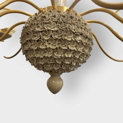 THE PORCELAIN
Two-tiered chandelier with...