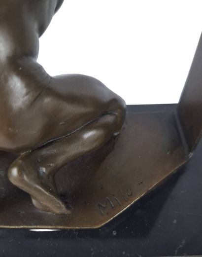Milo MARTIN, known as MILO (1893–1970)
Caged
Sculpture...
