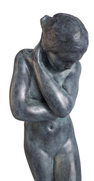Auguste RODIN (1840–1917), after
Eve
Bronze...
