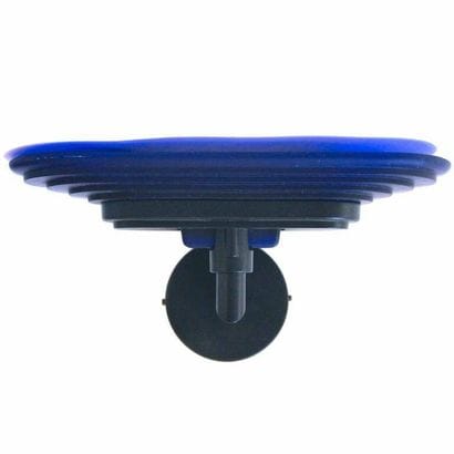 ARTEMIDE , attribué à
Applique en verre bleu...