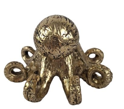 Poulpe
Sculpture animalière en bronze doré.
H....